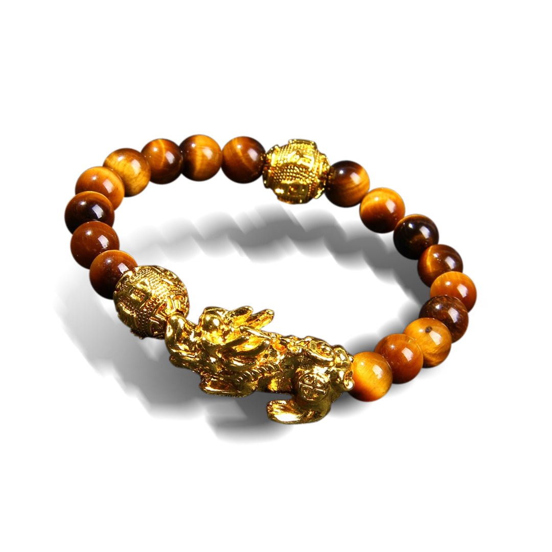 Kailash Way Tiger's Eye Piyao Wealth Fortune Bracelet