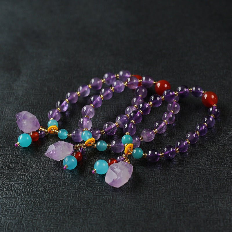 Kailash Way Amethyst Harmony Intuition Calming Bracelet