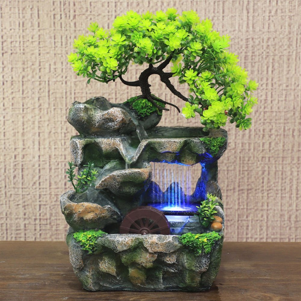 Kailash Way Resin Zen Nature Serenity Meditation Ornament