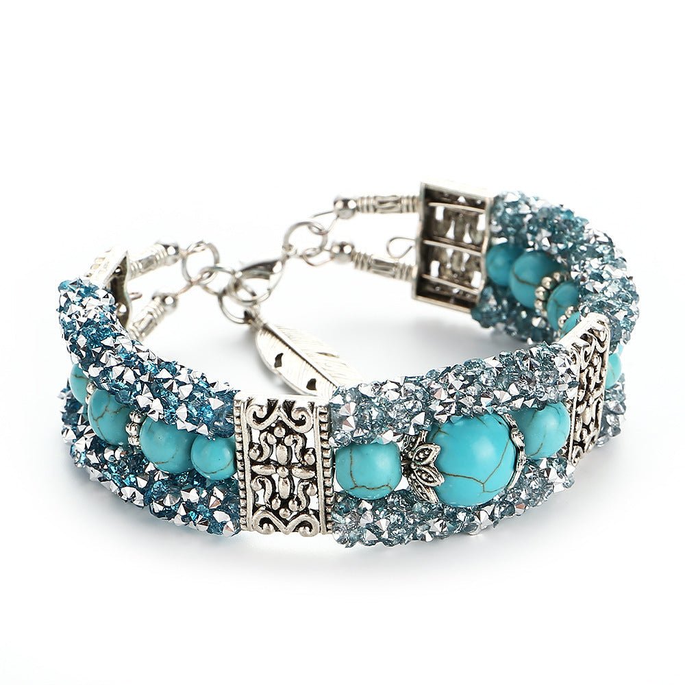Kailash Way Turquoise Wisdom Good Fortune Protection Bracelet