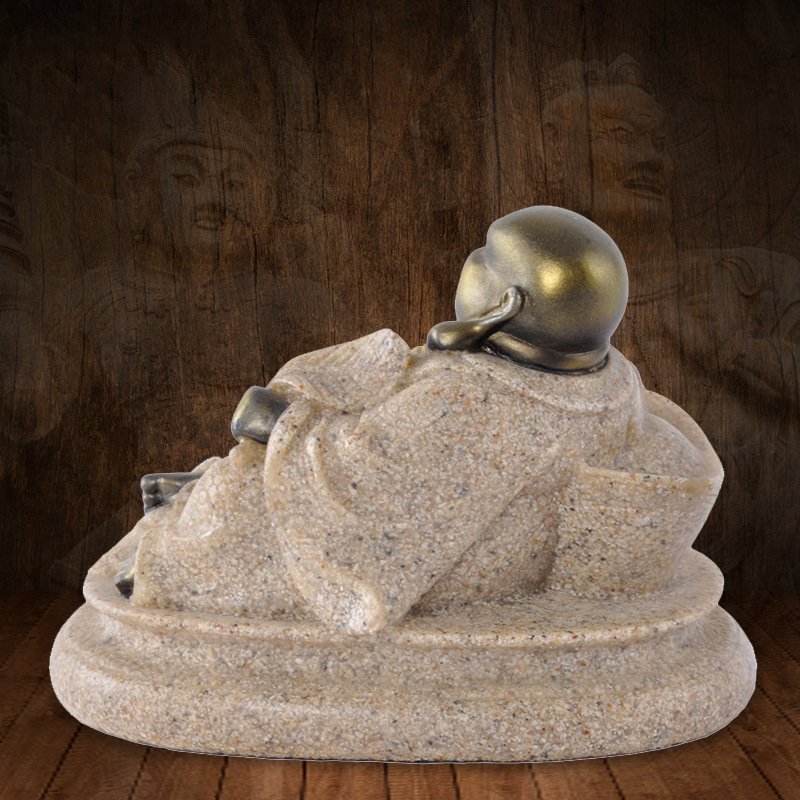 Kailash Way Resin Laughing Buddha Prosperity Peace Ornament
