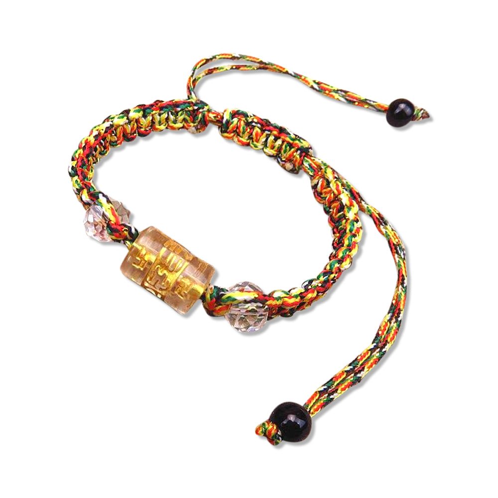 Kailash Way Braided Six Words Mantra Universal Harmony Bracelet
