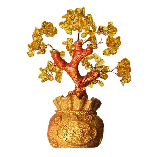 Kailash Way Citrine Tree of Life Prosperity Wealth Decor