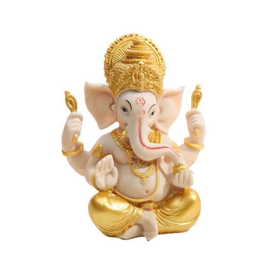 Kailash Way Resin Ganesha Abundance Feng Shui Ornament