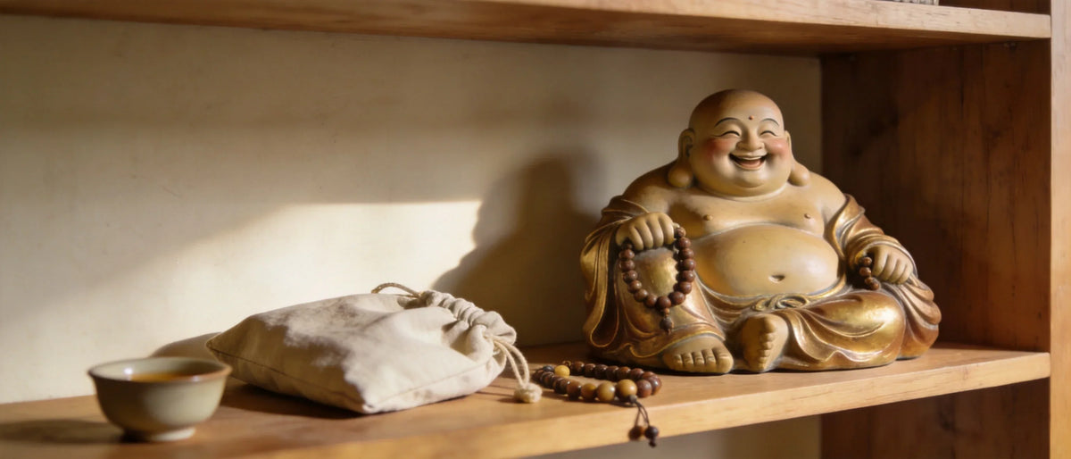 What Is Laughing Buddha With Beads Meaning?