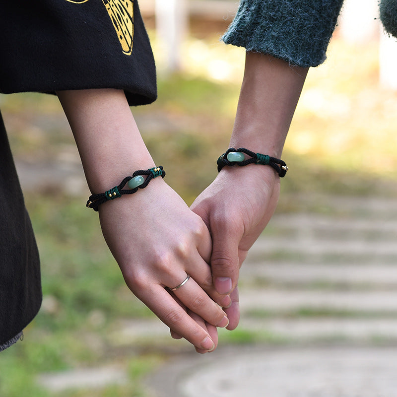 Kailash Way Jade Love Attraction Luck Bracelet