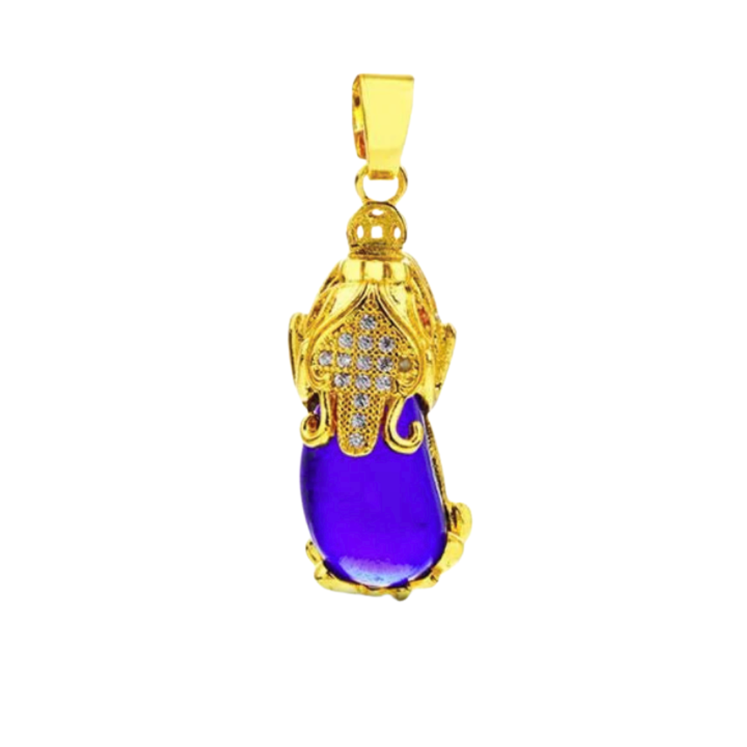 Kailash Way 18k Gold Pixiu Positive Energy Peace Necklace
