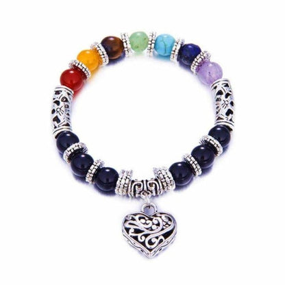 Kailash Way Natural Stone Chakra Balance Energy Bracelet