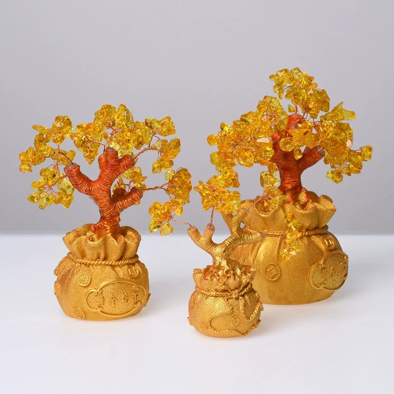 Kailash Way Citrine Tree of Life Prosperity Wealth Decor