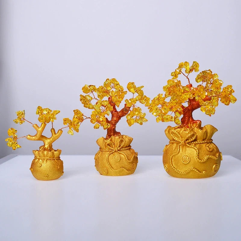 Kailash Way Citrine Tree of Life Prosperity Wealth Decor