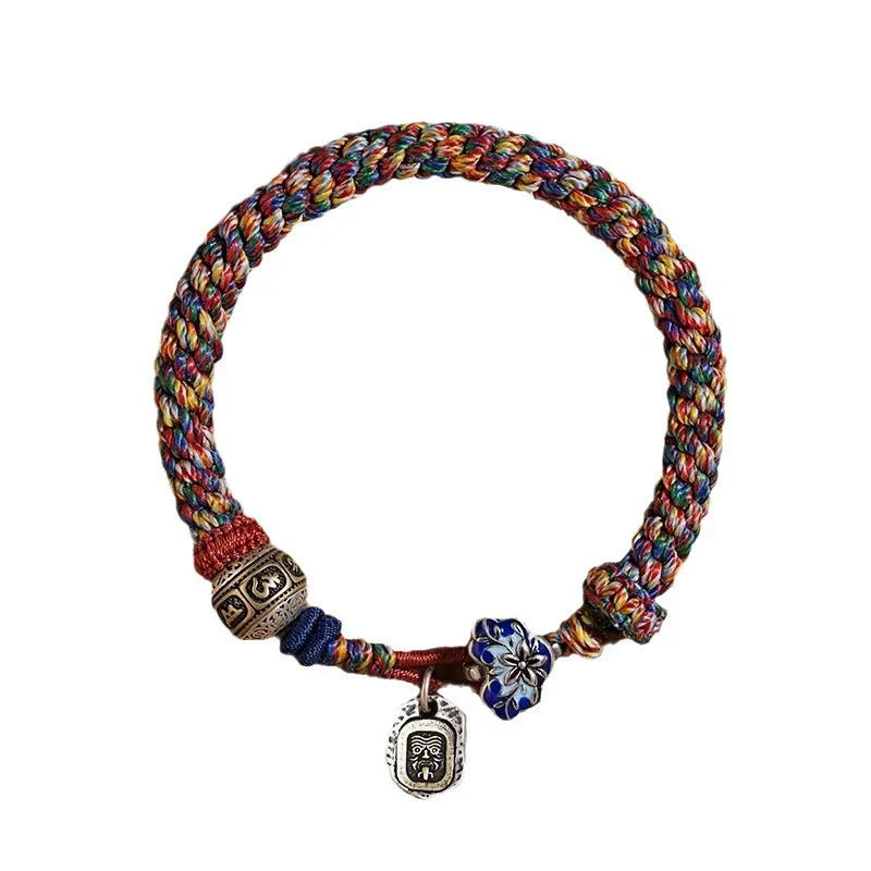 Kailash Way Woven Mantra Compassion Harmony Bracelet