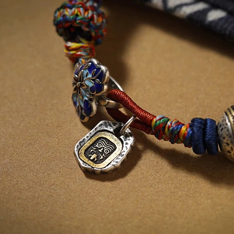 Kailash Way Woven Mantra Compassion Harmony Bracelet