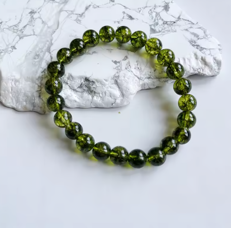 Kailash Way Peridot Compassion Abundance Protection Bracelet