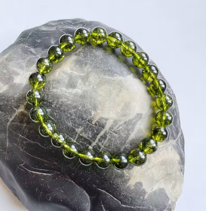 Kailash Way Peridot Compassion Abundance Protection Bracelet