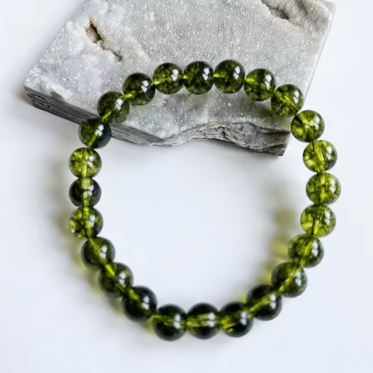 Kailash Way Peridot Compassion Abundance Protection Bracelet