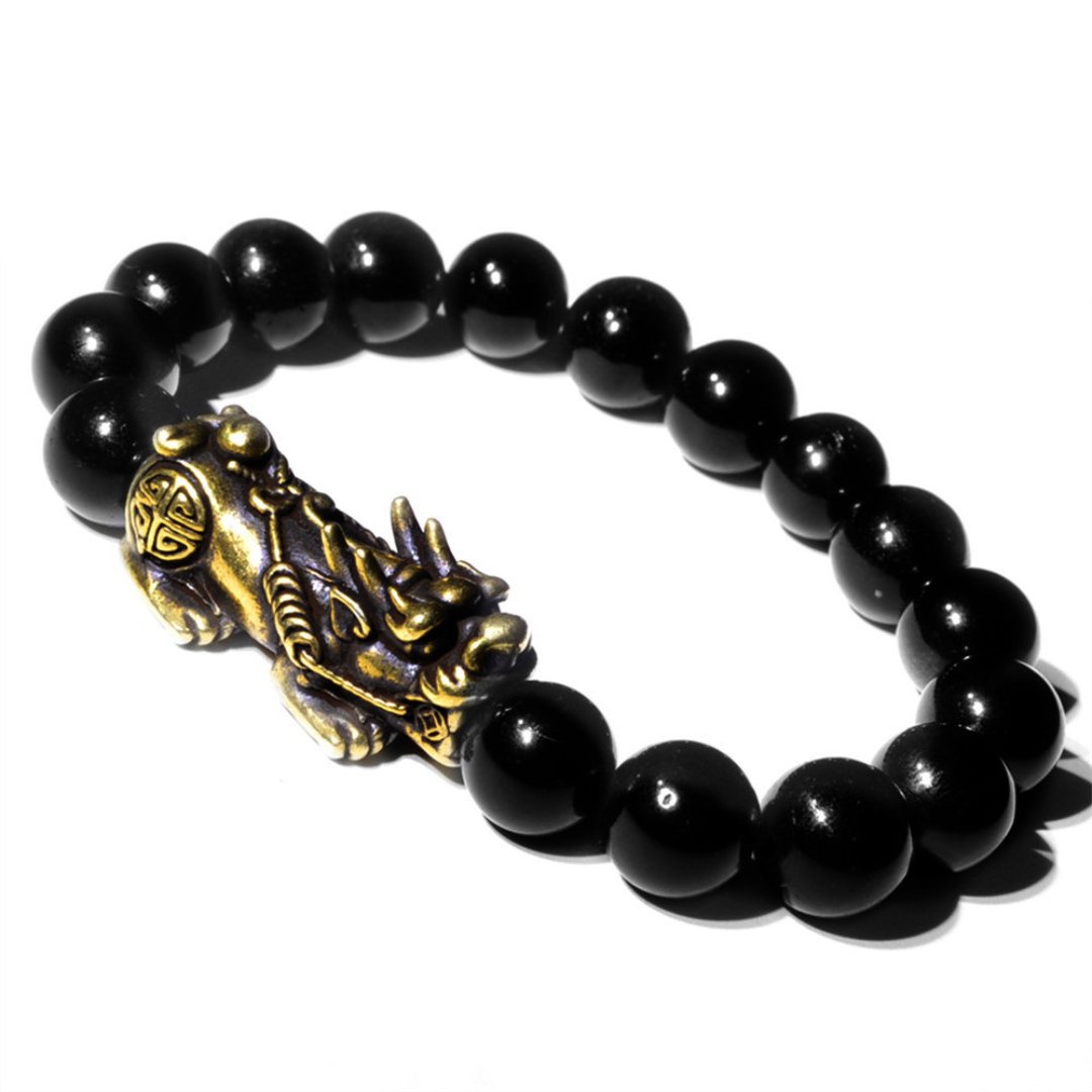 Kailash Way Black Obsidian Abundance Protection Bracelet