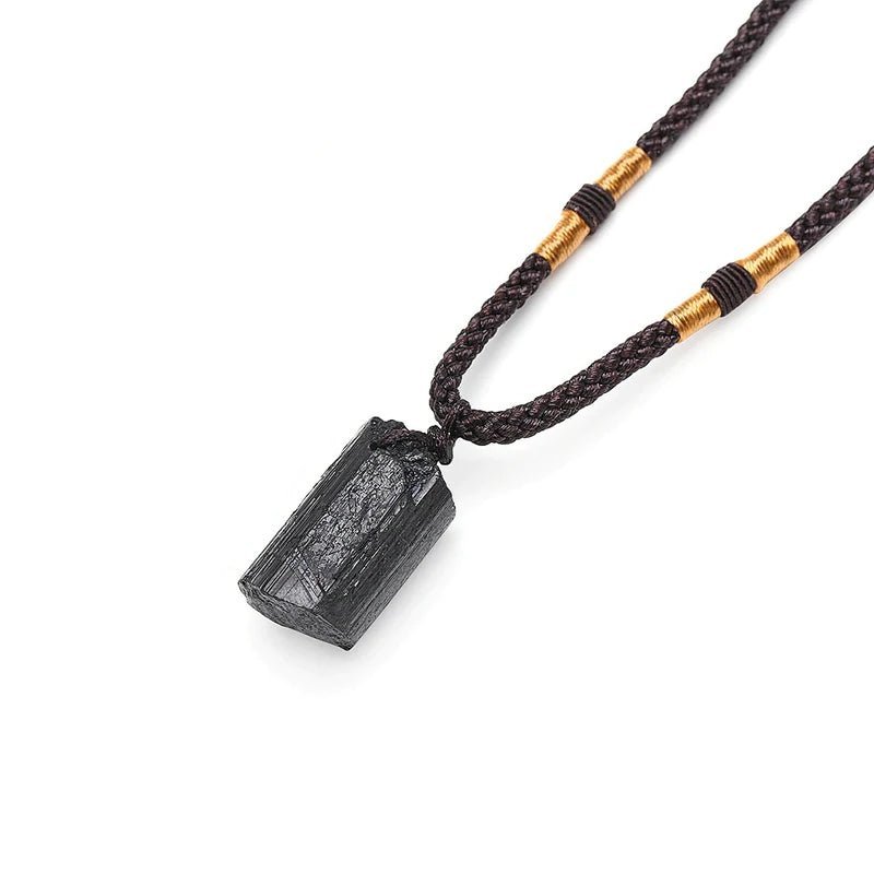 Kailash Way Black Tourmaline Purification Protection Necklace