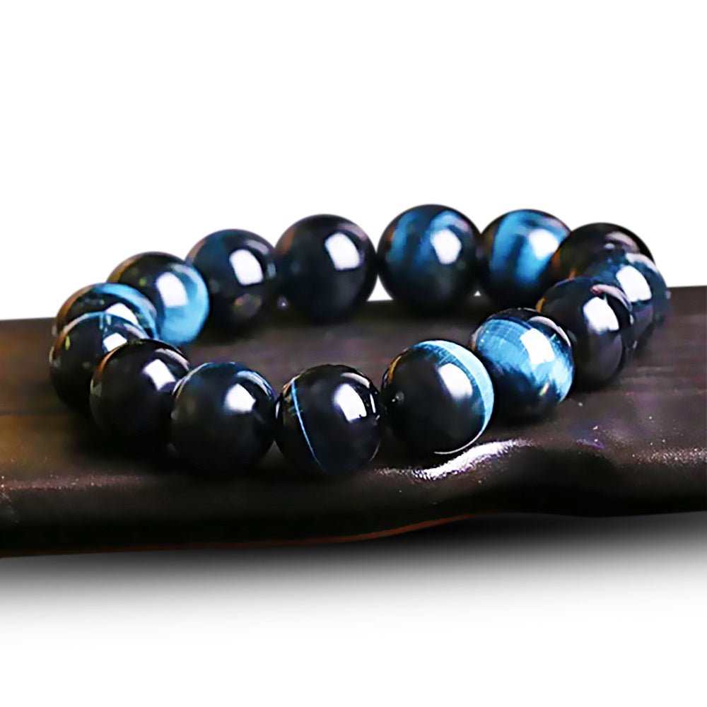 Kailash Way Blue Tiger Eye Harmony Wealth Bracelet