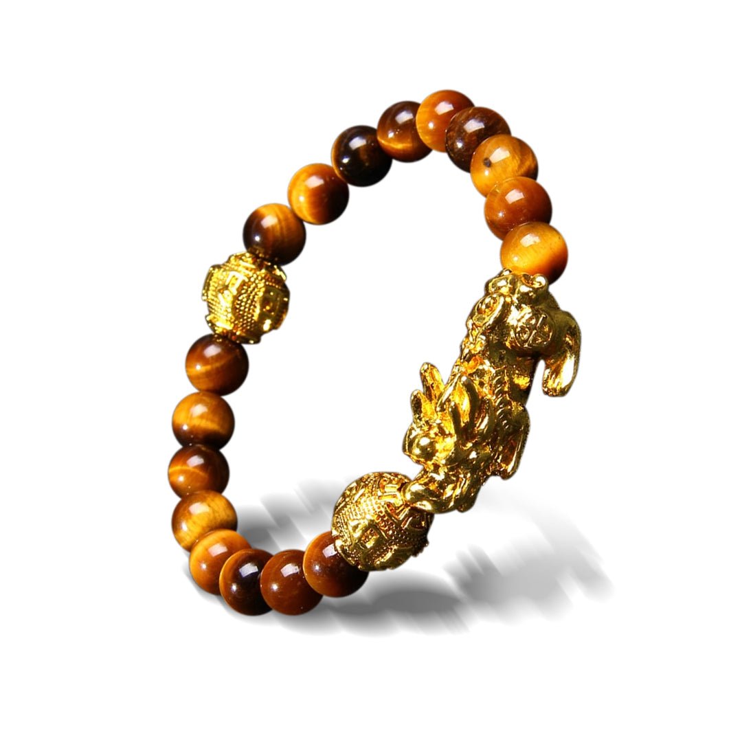 Kailash Way Tiger's Eye Piyao Wealth Fortune Bracelet