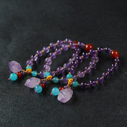 Kailash Way Amethyst Harmony Intuition Calming Bracelet