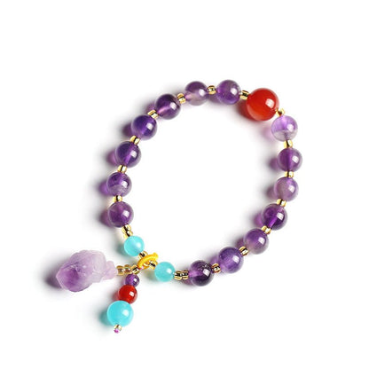 Kailash Way Amethyst Harmony Intuition Calming Bracelet