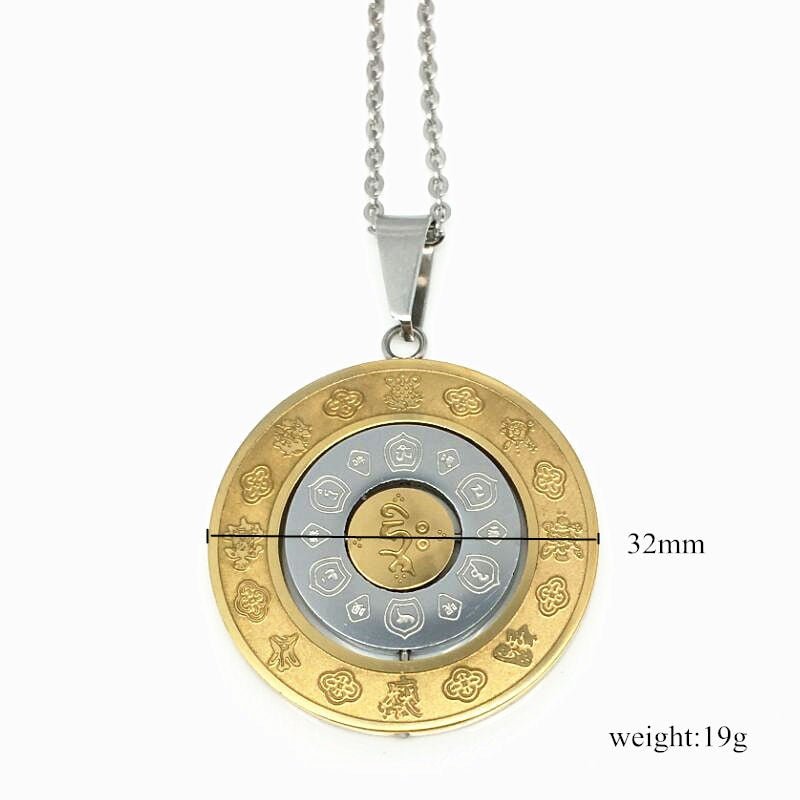 Kailash Way Stainless Steel Constellation Luck Necklace