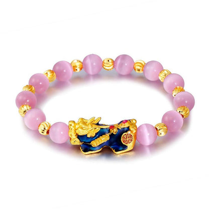 Kailash Way Cat Eye Pixiu Wealth Attraction Bracelet