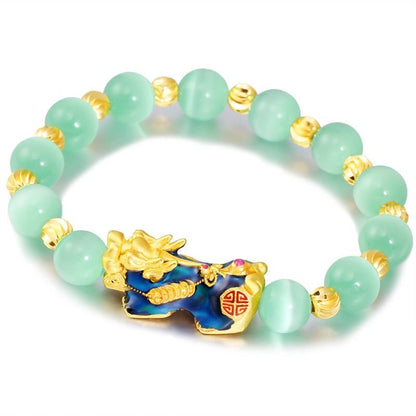 Kailash Way Cat Eye Pixiu Wealth Attraction Bracelet