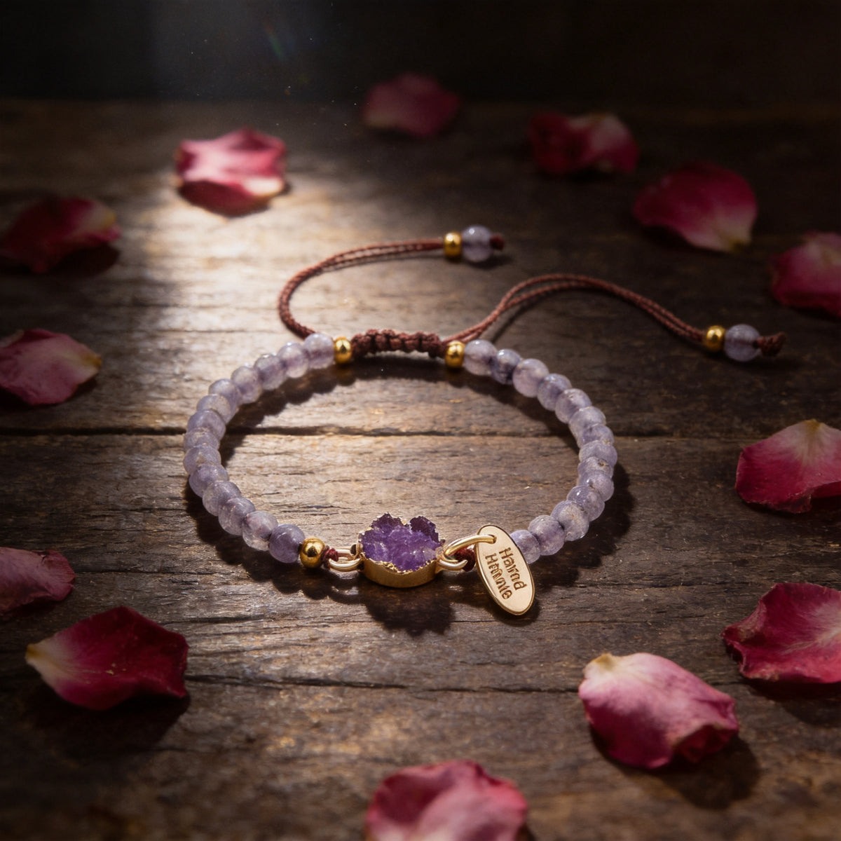 Kailash Way Druzy Positivity Relaxation Bracelet front view