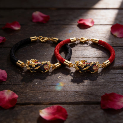 Kailash Way Color-Changing Pi Yao Wealth Attraction Bracelet front view