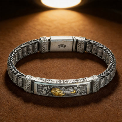 Kailash Way Feng Shui Pixiu Wealth Protection Bracelet front view