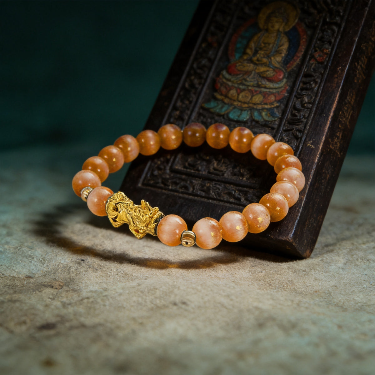 Kailash Way Opal Pixiu Positivity Luck Healing Bracelet front view