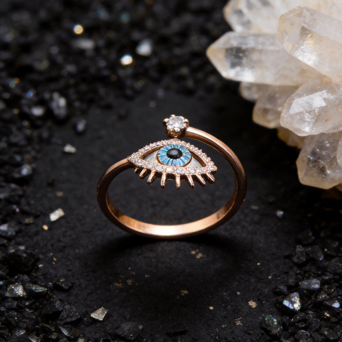 Kailash Way Pi Xiu Wealth Authority Protection Bundle front view with stone setting