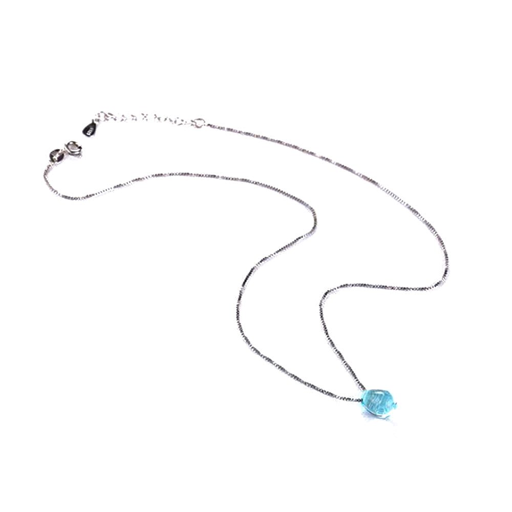 Kailash Way Sterling Silver Ocean Serenity Necklace