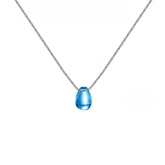 Kailash Way Sterling Silver Ocean Serenity Necklace