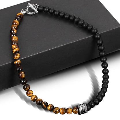 Kailash Way Tiger Eye Courage Strength Protection Necklace