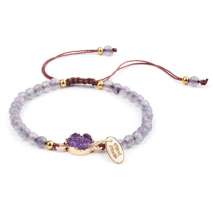 Kailash Way Druzy Positivity Relaxation Bracelet