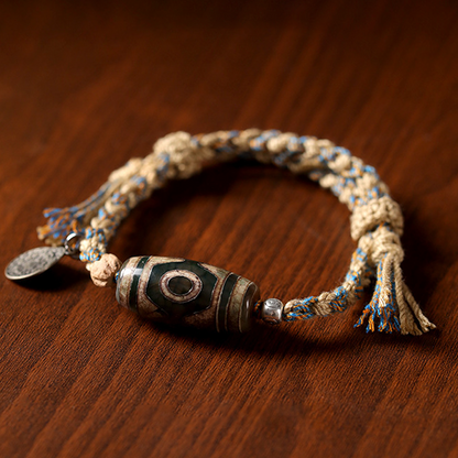 Kailash Way Dzi Bead Heaven's Blessings Protection Bracelet