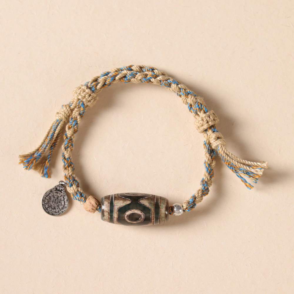 Kailash Way Dzi Bead Heaven's Blessings Protection Bracelet