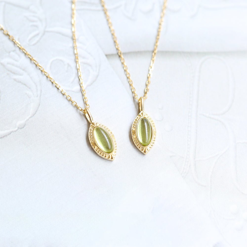 Kailash Way Peridot Abundance Luck Prosperity Necklace