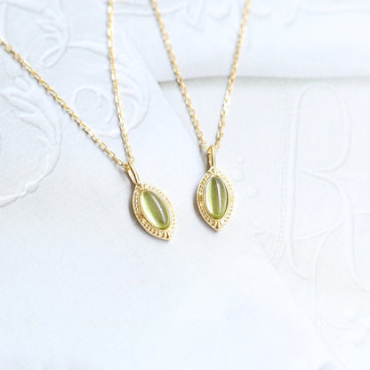 Kailash Way Peridot Abundance Luck Prosperity Necklace