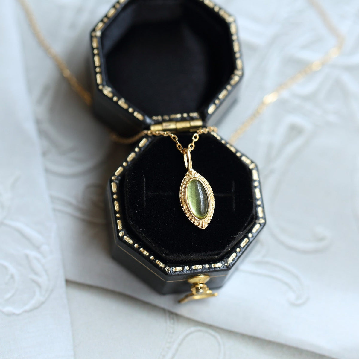 Kailash Way Peridot Abundance Luck Prosperity Necklace
