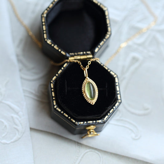Kailash Way Peridot Abundance Luck Prosperity Necklace