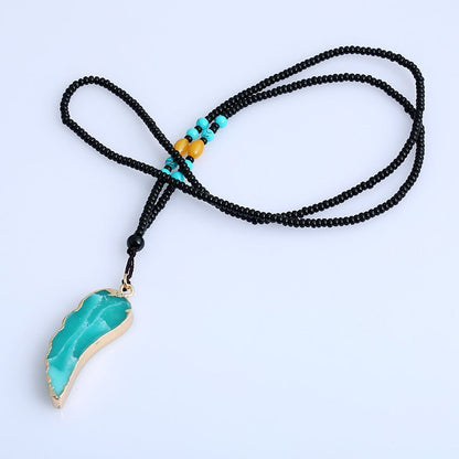 Kailash Way Turquoise Tranquility Healing Protection Necklace