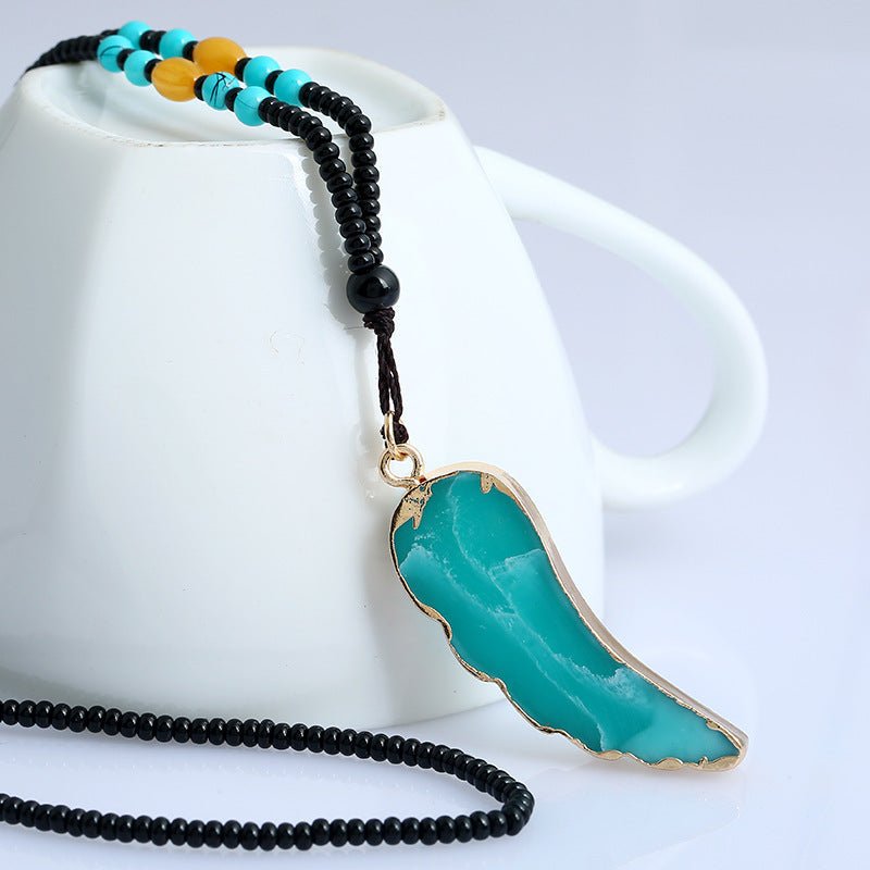 Kailash Way Turquoise Tranquility Healing Protection Necklace