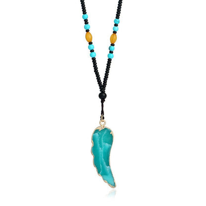 Kailash Way Turquoise Tranquility Healing Protection Necklace