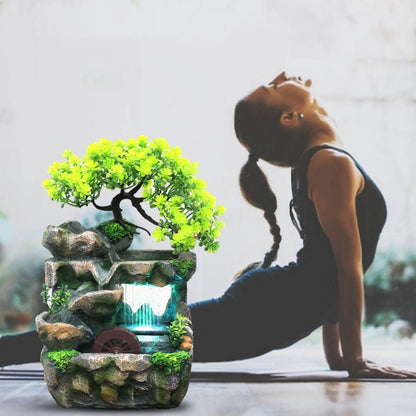 Kailash Way Resin Zen Nature Serenity Meditation Ornament