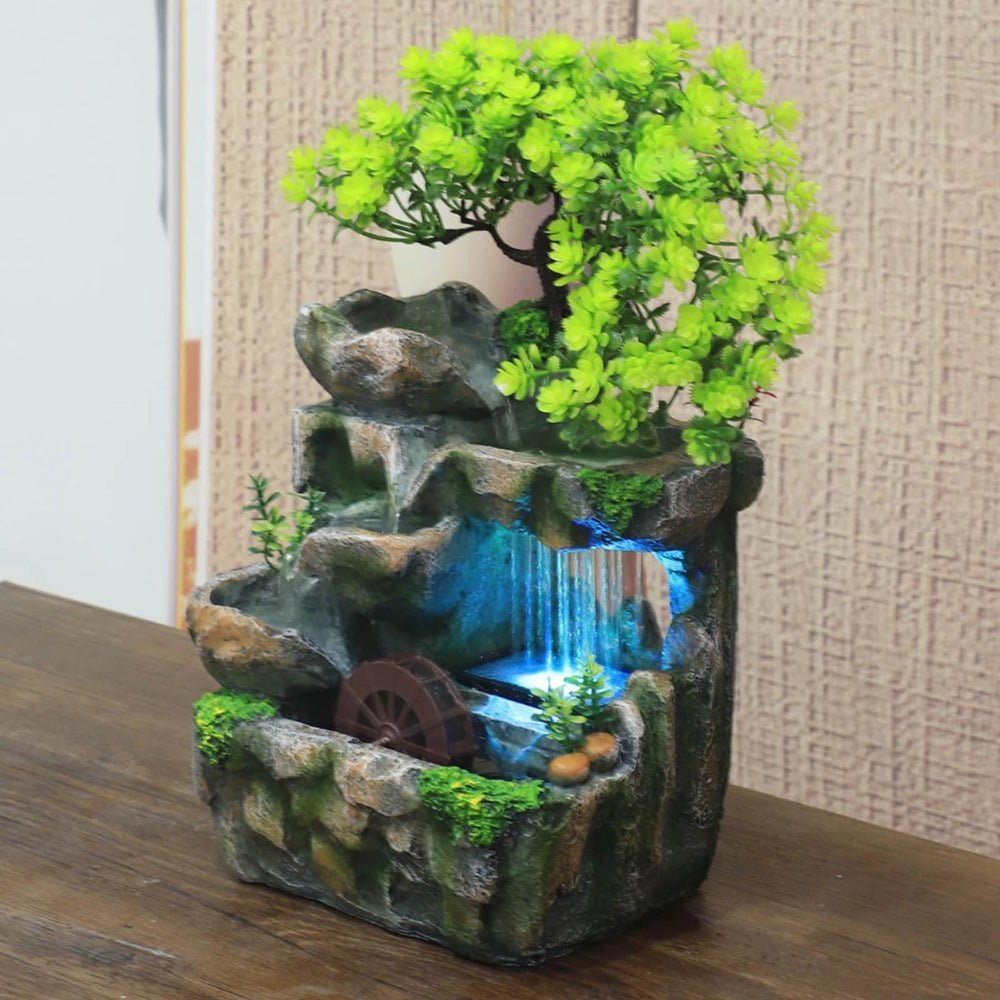 Kailash Way Resin Zen Nature Serenity Meditation Ornament