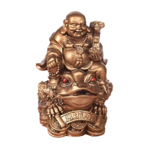 Kailash Way Resin Laughing Buddha Happiness Abundance Ornament