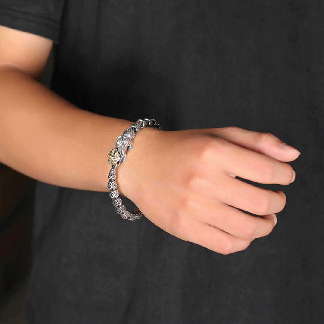 Kailash Way Feng Shui Pixiu Wealth Attraction Protection Bracelet